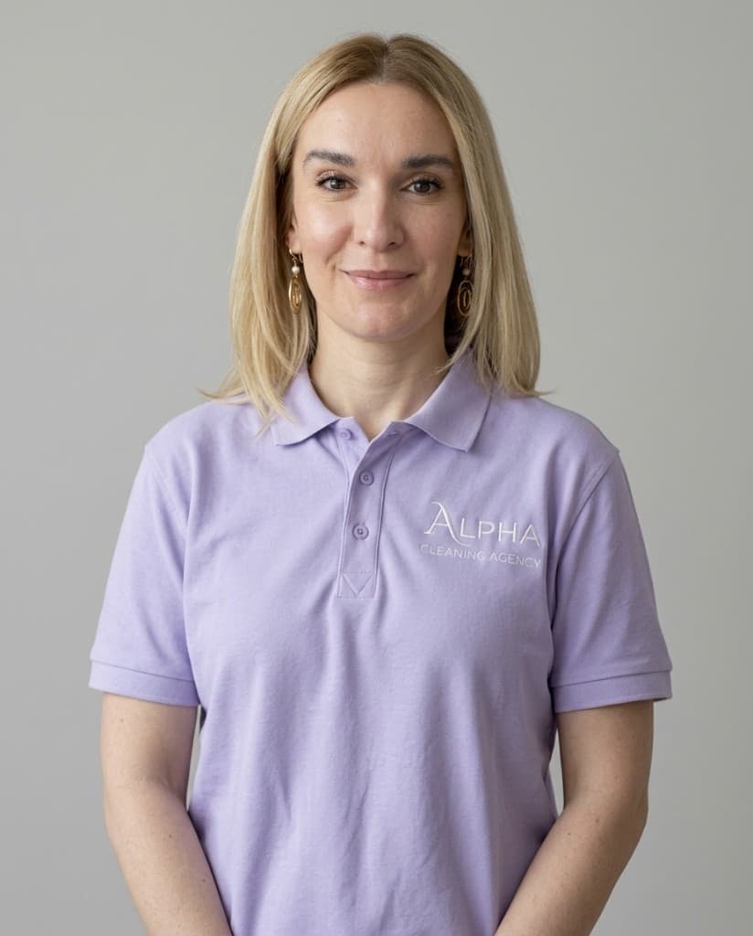 Elena, Alpha Cleaning Agency cleaner